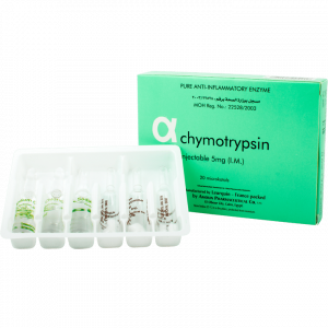 دواء الفاكيموتريبسين AlphaChymotrypsin