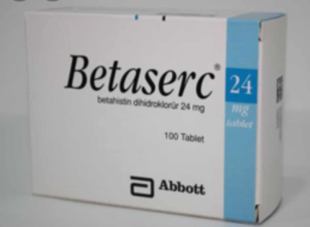 بيتاسيرك Betaserc لعلاج طنين الأذن والدوخة والغثيان أدويتك