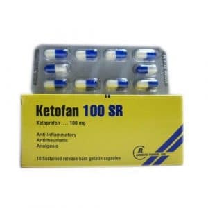 دواء كيتوفان 100 Ketofan sr