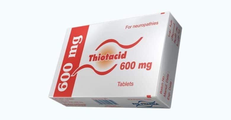 مركب ثيوتاسيد 600 Thiotacid لالآم الأعصاب - أدويتك